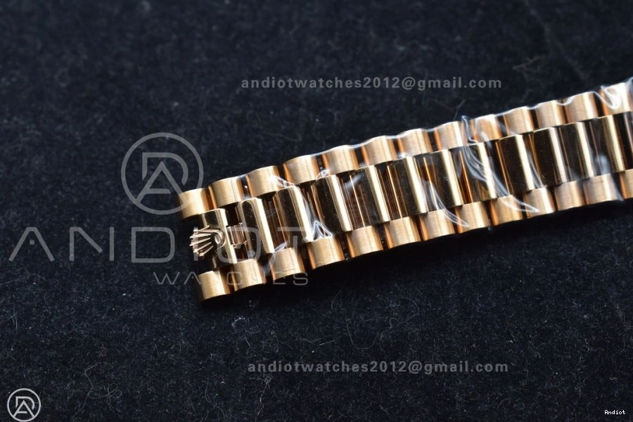 Date Edition Dial Roman Best THBF Day VR3255 President Green 228235 on 40 (Gain 1:1 RG Weight) Bracelet 0117